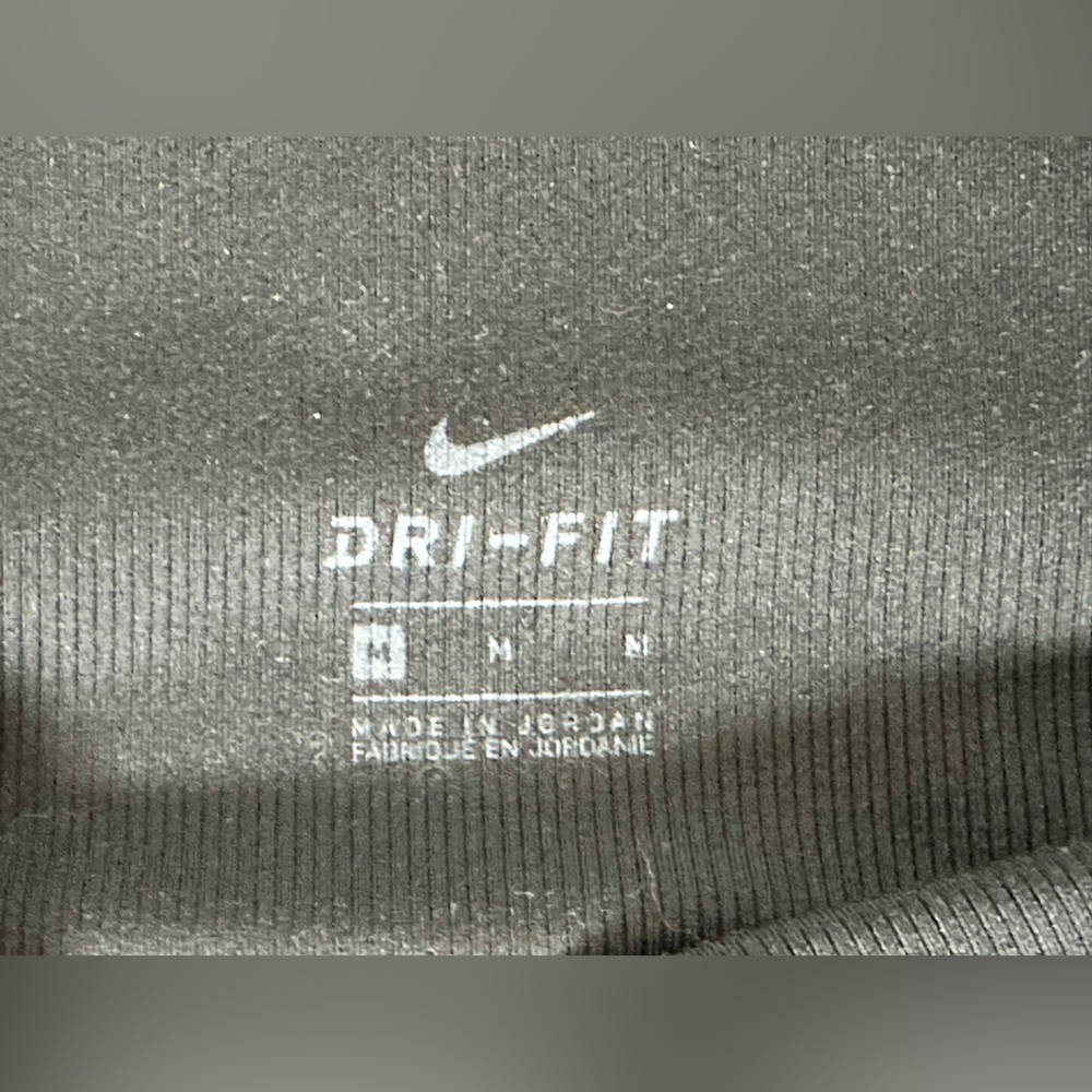 Nike Black Dri-FIT Performance Tights w/Tie Bottom Accents - Picture 5 of 5